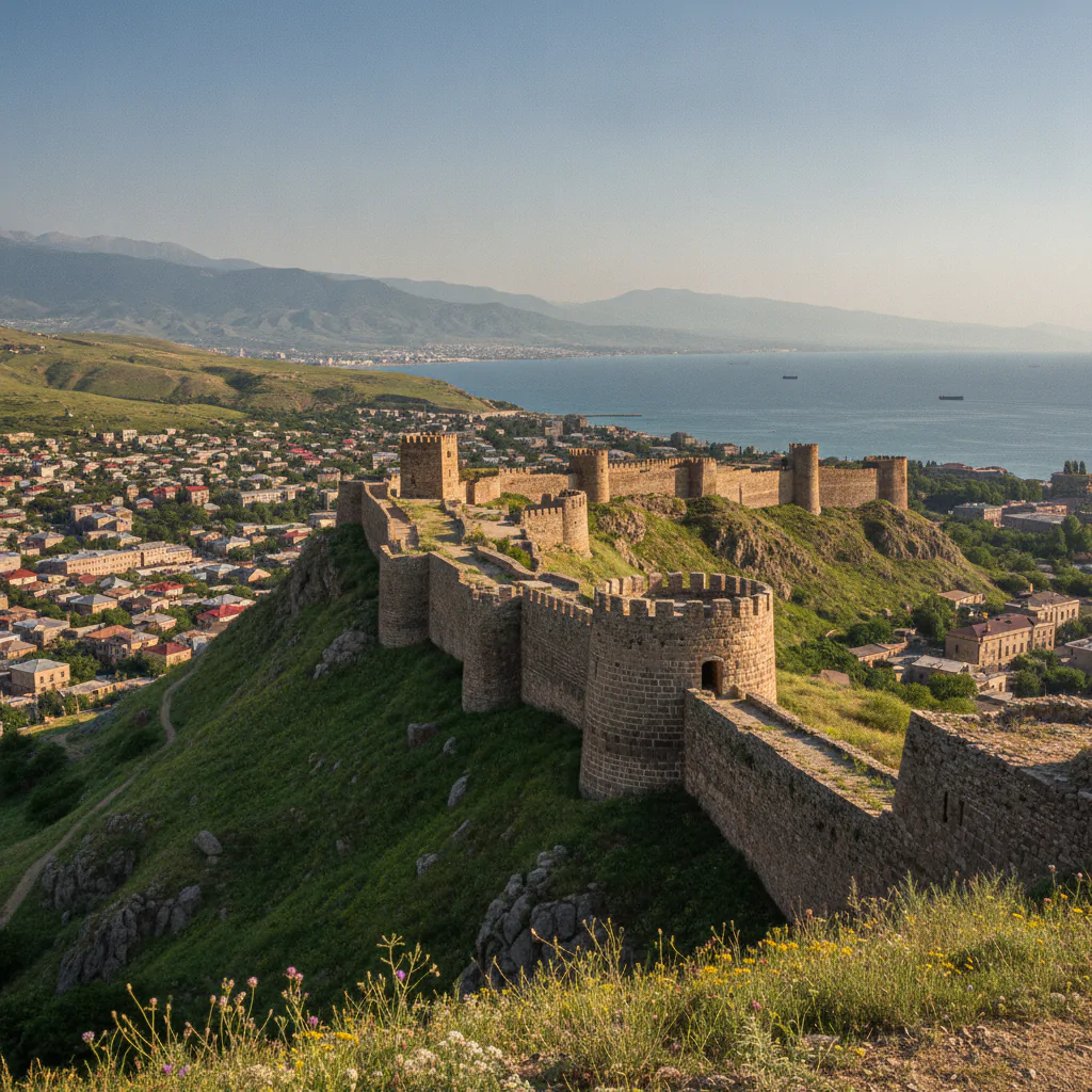 Старинная крепость Нарын-Кала