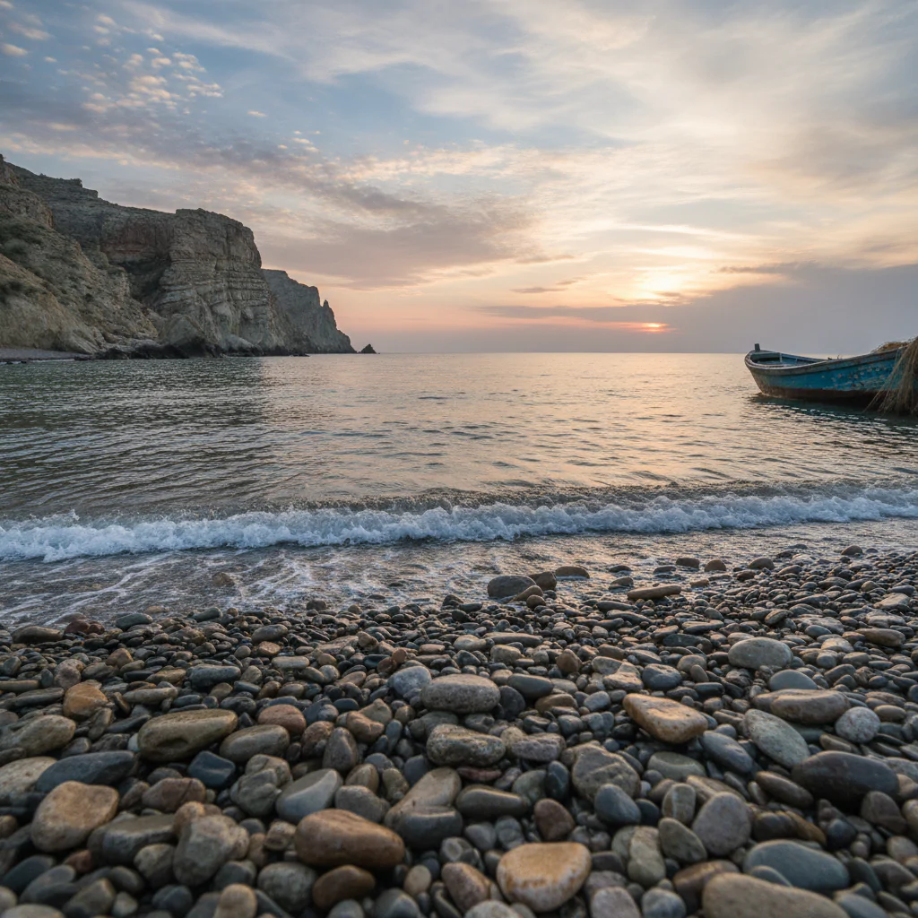 Каспийское море у берега