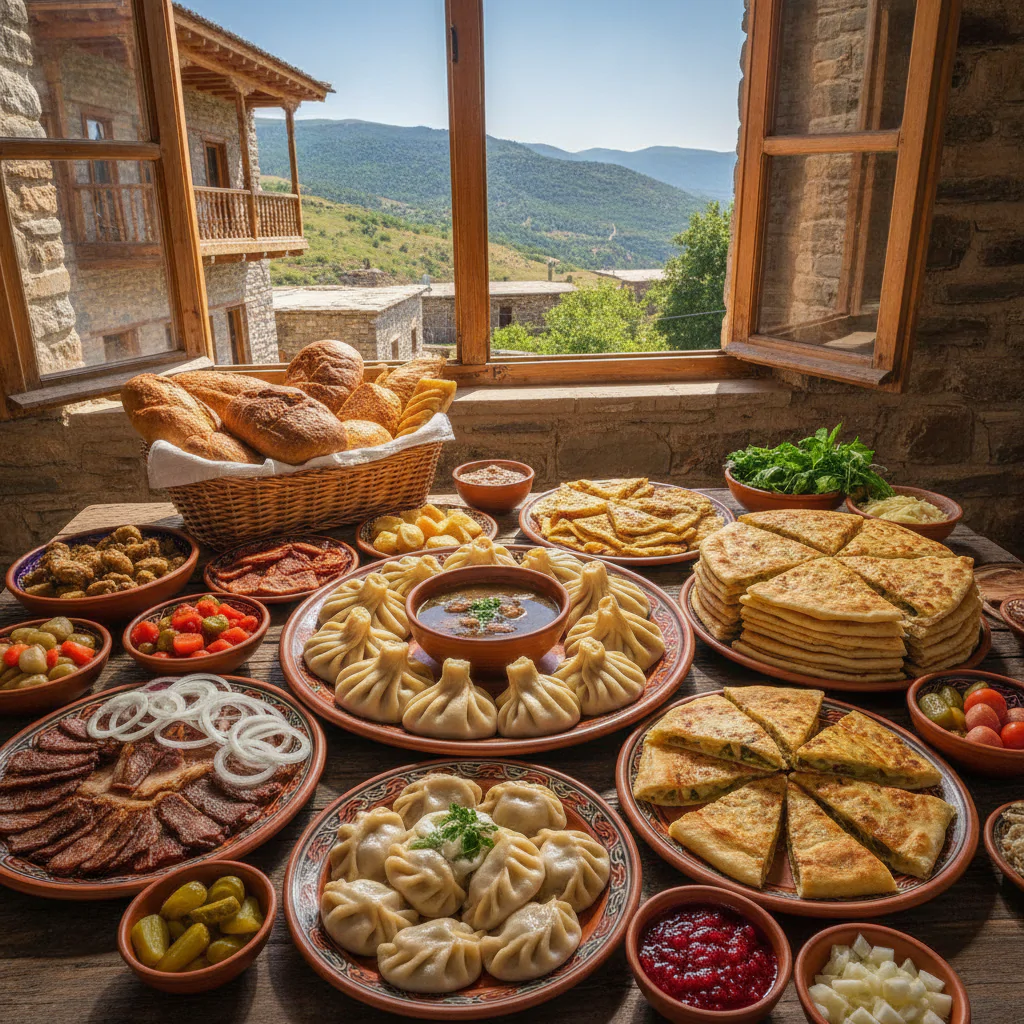 Национальные блюда дагестанской кухни