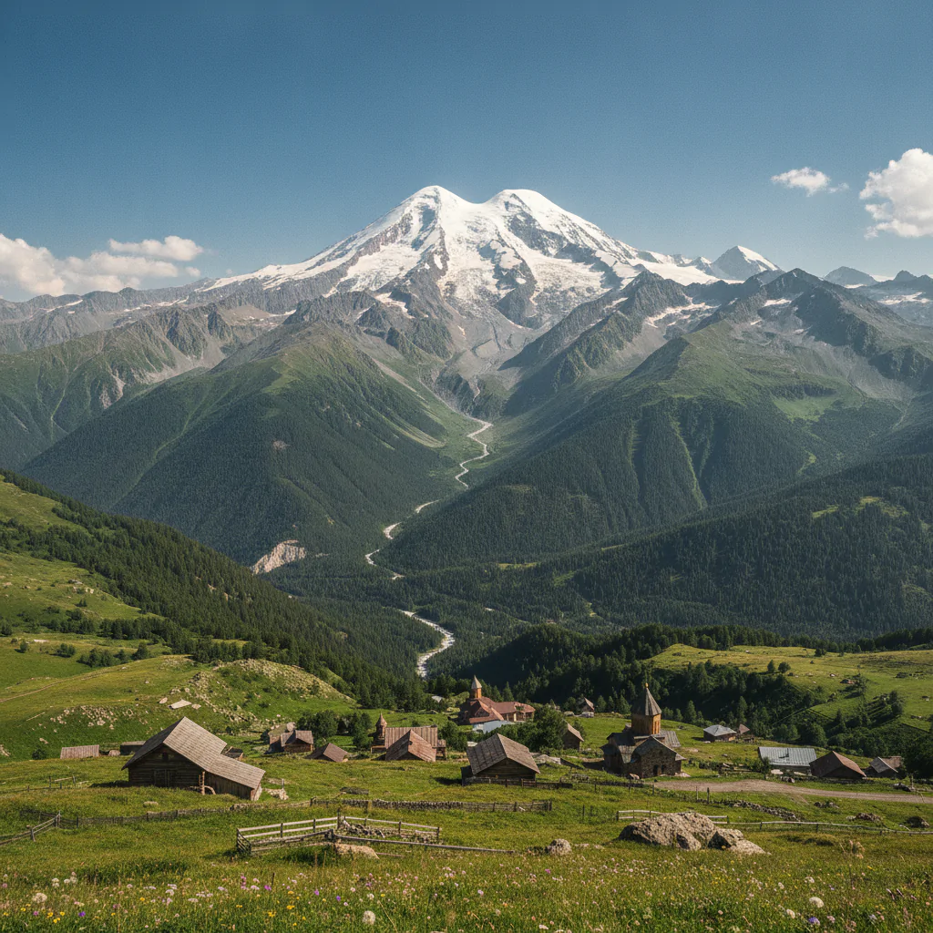 Эльбрус и горы Дагестана