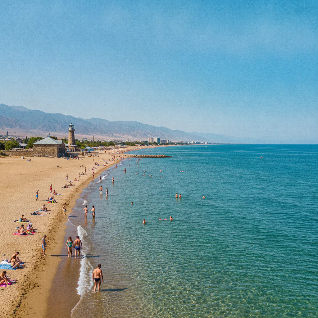 Где купаться в Каспийском море