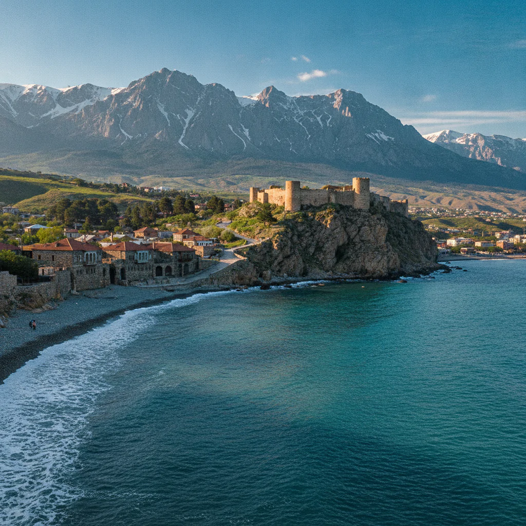 Каспийское море в Дагестане